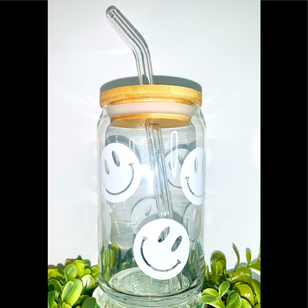 16oz beer can shaped glass